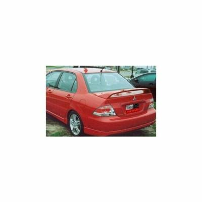 WingTech - WingTech Factory Style Two Post Rear Spoiler Lighted ABS-126