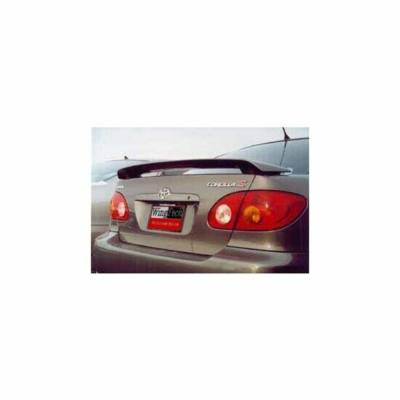WingTech - WingTech Factory Style Two Post Rear Spoiler Lighted ABS-115