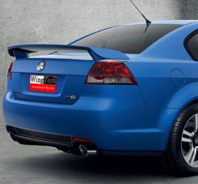 WingTech - WingTech Factory Style Two Post Rear Spoiler Un-Lighted WT-14301