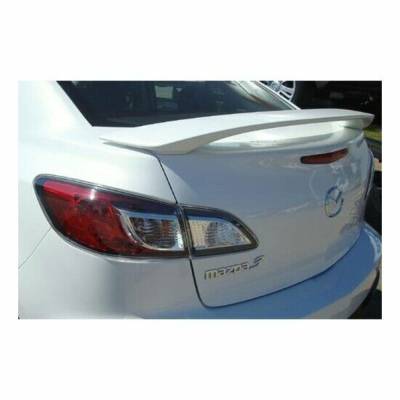 WingTech - WingTech Factory Style Two Post Rear Spoiler Un-Lighted ABS-253