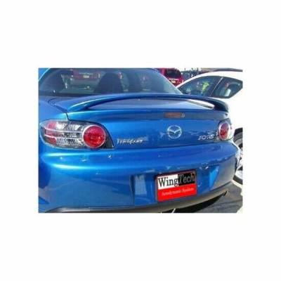 WingTech - WingTech Factory Style Two Post Rear Spoiler Un-Lighted ABS-230