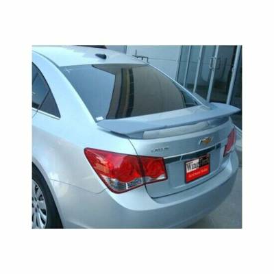 WingTech - WingTech Factory Style Two Post Rear Spoiler Lighted ABS-307