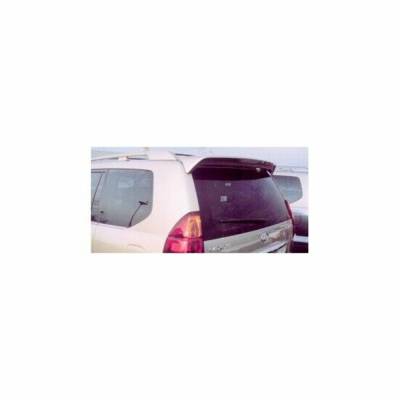 WingTech - WingTech Factory Style Roof Mount Rear Spoiler Lighted ABS-298