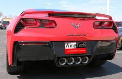 WingTech - WingTech Factory Style Two Post Rear Spoiler Un-Lighted WT-14241
