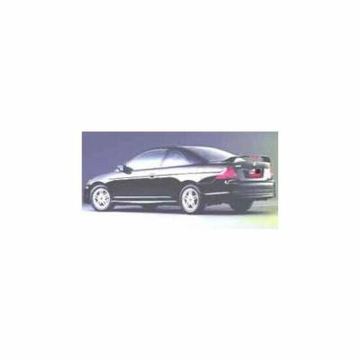 WingTech - WingTech Factory Style Two Post Rear Spoiler Lighted ABS-102