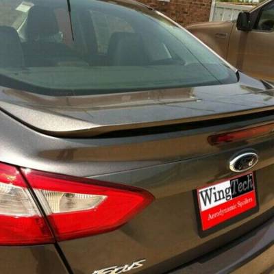 WingTech - WingTech Factory Style Two Post Rear Spoiler Un-Lighted ABS-314
