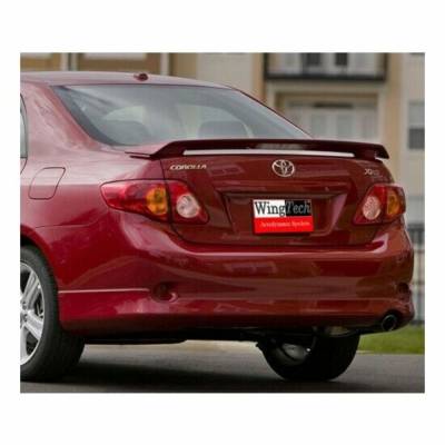 WingTech - WingTech Factory Style Two Post Rear Spoiler Lighted ABS-188