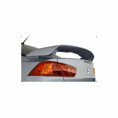 WingTech - WingTech Factory Style Two Post Rear Spoiler Un-Lighted ABS-172