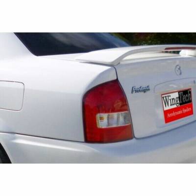 WingTech - WingTech Factory Style Two Post Rear Spoiler Lighted ABS-111