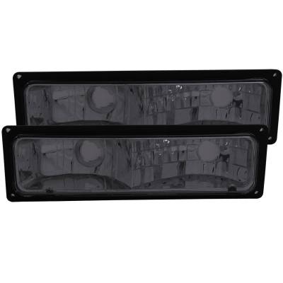 Anzo USA - Anzo USA Euro Smoke Lens Turn Signal/Parking Lights GM C/K Trucks 511034