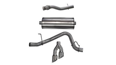 Corsa Performance - Corsa Performance 14749 Sport Cat-Back Exhaust System for 15-20 Yukon/XL