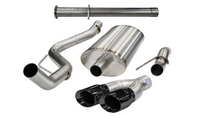 Corsa Performance - Corsa Performance 14759BLK Xtreme Cat-Back Exhaust System for 11-14 F150