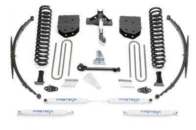 Fabtech - Fabtech K2127 Basic 8" Lift Kit w/Shocks for 08-16 Ford F250/F350 4WD