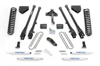 Fabtech - Fabtech K2120 4-Link 6" Lift Kit w/Shocks for 08-15 Ford F250/F350 Super Duty