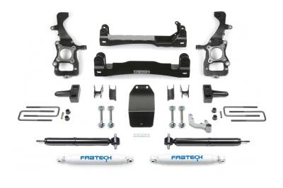 Fabtech - Fabtech K2386 Basic Lift System w/Shocks for 21 F150