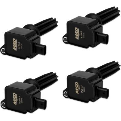 MSD - MSD Ignition 825943 Direct Ignition Coil Set for 12-19 Ford EcoBoost 2.0/2.3L