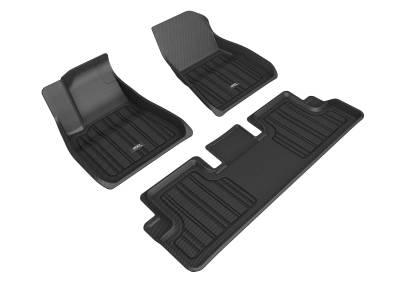 3D MAXpider - 3D MAXpider E1TL02601809 Elitect Floor Mat for 20-23 Tesla 3