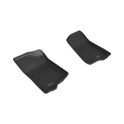 3D MAXpider - 3D MAXpider L1JP01911509 KAGU Floor Mat for 18-25 Jeep Gladiator/Wrangler JL