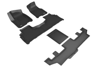 3D MAXpider - 3D MAXpider L1GM02901509 KAGU Floor Mat for 21-26 GMC Yukon XL