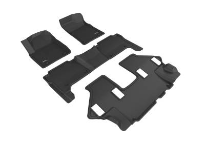 3D MAXpider - 3D MAXpider L1NS09501509 KAGU Floor Mat for 17-22 Nissan Armada