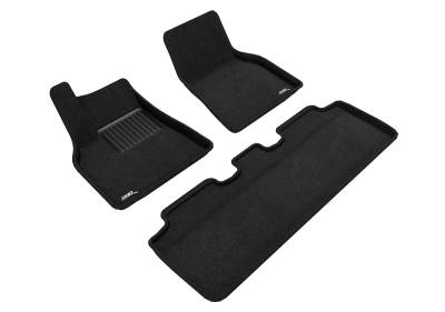 3D MAXpider - 3D MAXpider L1TL01704709 Elegant Floor Mat for 20 Tesla Model Y