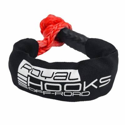 Royal Hooks - Royal Hooks 7/16" x 20" Synthetic Soft Recovery Shackle Red RHO-12021-RD