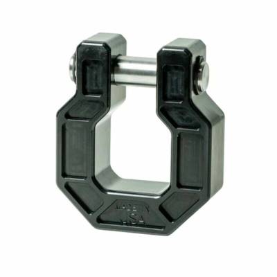 Royal Hooks - Royal Hooks Royal Show Shackle D-Ring Hook Black Pair RHO-12017-BK-2