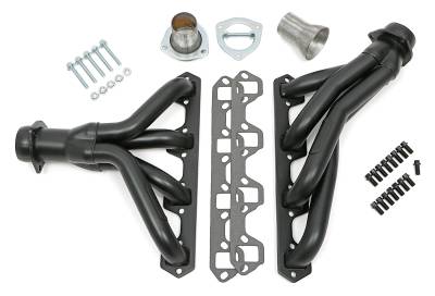 Hedman Hedders - Hedman 89503 1.5" Mid Tube Swap Headers Black Maxx for 83-97 Ranger/SB Engine