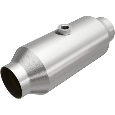 MagnaFlow Exhaust Products - MagnaFlow 5551355 California Universal Catalytic Converter 11" L x 4" W Round