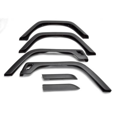 Omix - Omix 11603.11 Fender Flare Kit 6 Piece Factory Style 97-06 Jeep Wrangler TJ