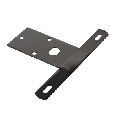 Omix - Omix 11136.03 License Plate Bracket Black for 76-86 Jeep CJ