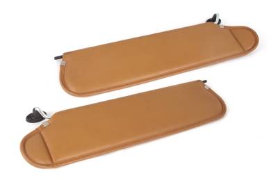 Omix - Omix 13313.37 Camel Sun Visor Set for 97-02 Jeep Wrangler TJ