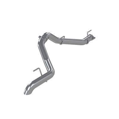MBRP Exhaust - MBRP S6502409 T409 3" Filter Back Tour Turndown Exit Exhaust 21-23 Gladiator