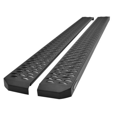 Westin - Westin 27-74725 75" Universal Grate Steps Running Boards Textured Black Pair