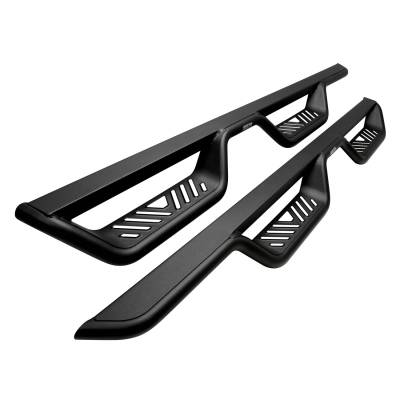 Westin - Westin 20-14065 Outlaw Drop Nerf Step Bars for 18-25 Jeep Wrangler JL 4DR