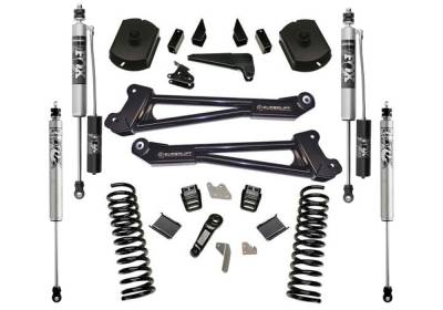 Superlift - Superlift K125FX Fox 2.0 4" Lift Kit w/Radius Arms for 14-18 RAM 2500 4WD Diesel