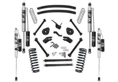 Superlift - Superlift K334FX 5" Lift Kit w/FOX 2.0 Reservoir Shocks 94-99 RAM 2500/3500 4WD