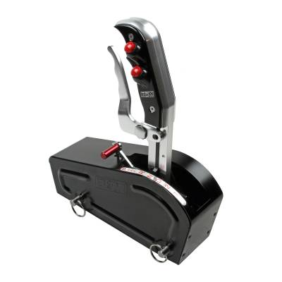 B&M - B&M 81104 Auto Gated Shifter Magnum Grip Stealth Pro Stick Two Tone Dual Button
