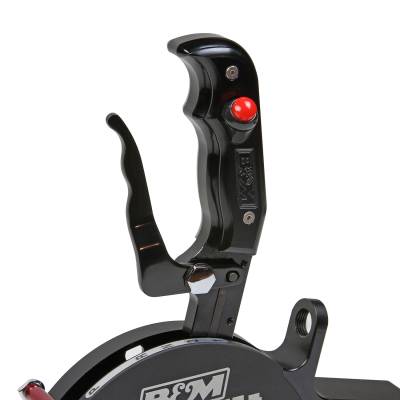 B&M - B&M 81063BM Magnum Grip Side Plate w/12V Button for Magnum Grip Shifters