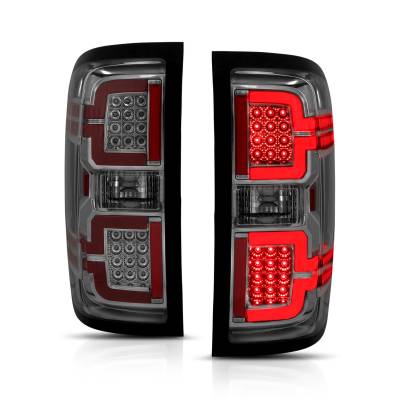 Anzo USA - Anzo USA 311290 LED Smoked Taillight Assembly for 14-18 Chevy Silverado 1500