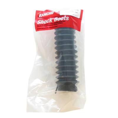 Rancho - Rancho RS1952 Suspension Shock Absorber Bellows 9.5" Black Shock Boot Universal