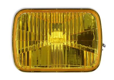 Retrobright - Holley Performance LFRB110 RetroBright LED Headlights Euro Yellow 5x7 Each