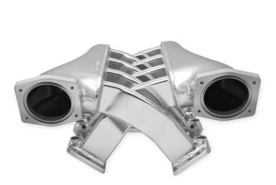 Holley Sniper EFI - Holley Sniper EFI 820201 Fabricated Intake Manifold Dual Plenum 92mm LS1/2/6