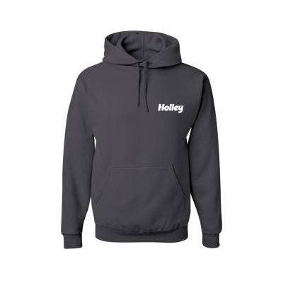 Holley - Holley 10432-2XHOL Hoodie 2XL Charcoal