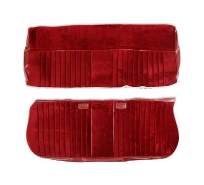 Brothers Trucks - Brothers Trucks 05-321 Chevrolet & GMC Maroon/Burgundy Deluxe Seat Upholstery