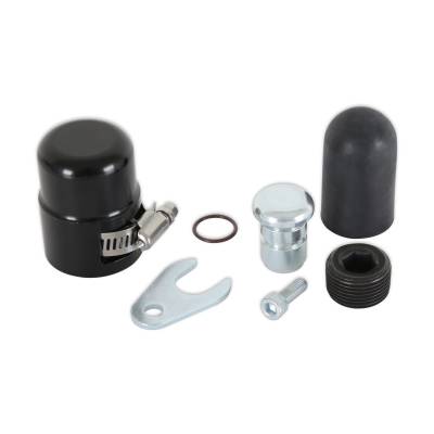 Holley - Holley Performance 97-425 Engine Water Pump Block-Off Plate for Ford Car 415 445