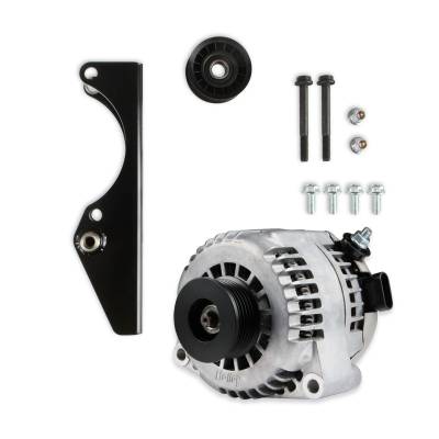 Holley - Holley Performance 97-369 Alternator Relocation Kit for Dodge Hemi Gen3