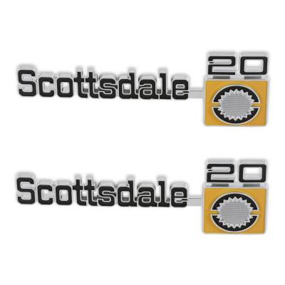Brothers Trucks - Brothers Trucks 04-556 Chevrolet Fender Emblem