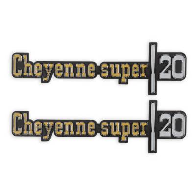 Brothers Trucks - Brothers Trucks 04-542 Fender Emblem for Chevy/GMC