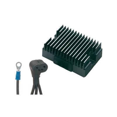 ACCEL - ACCEL 201100B Voltage Regulator Electronic Black for Harley Davidson